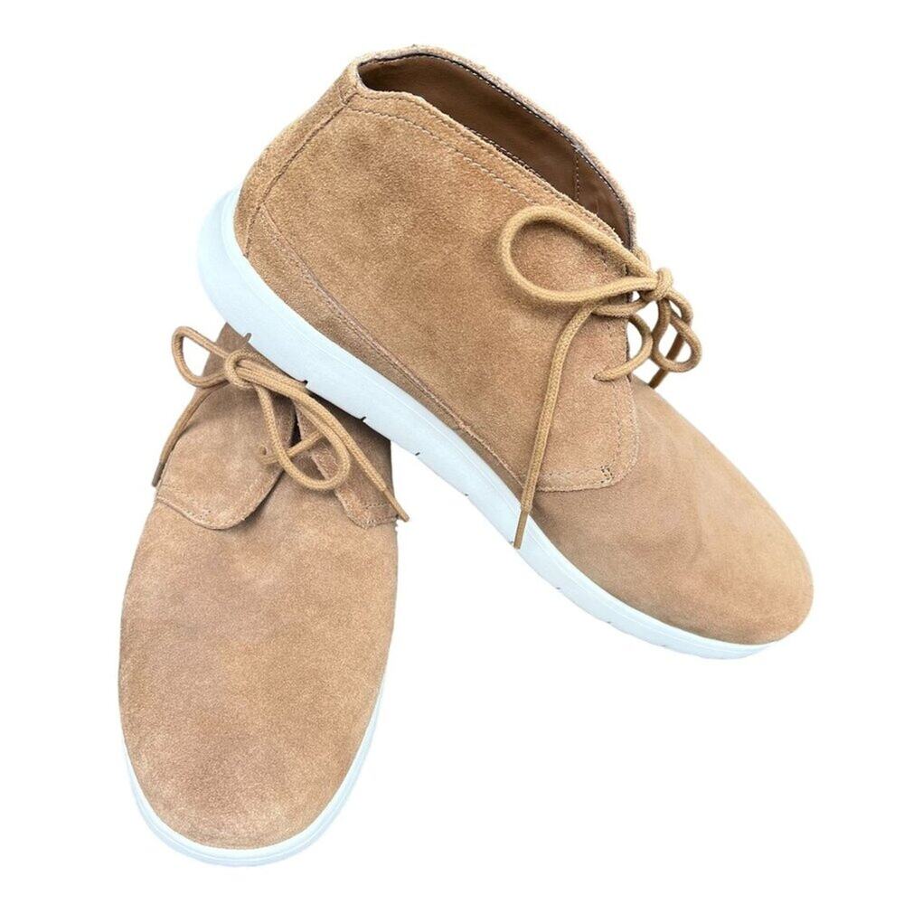 Ugg Mens Lace Up Dustin Chukka Ankle Boots in Chestnut Brown Size 12 US/ 11 Uk